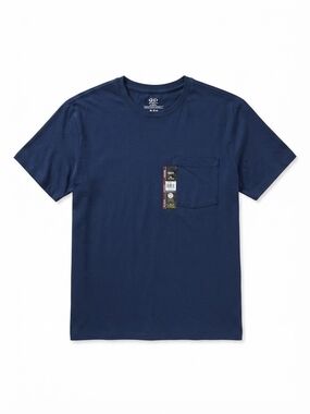 Athletic Works Navy Pocket Tee - Short Sleeve